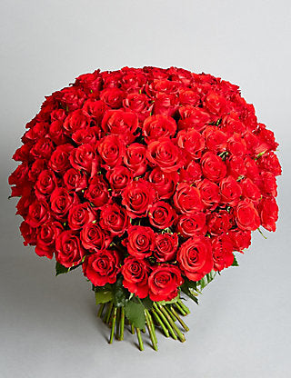 100 rosas rojas bouquet